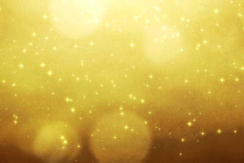 Bright Gold Glitter Background