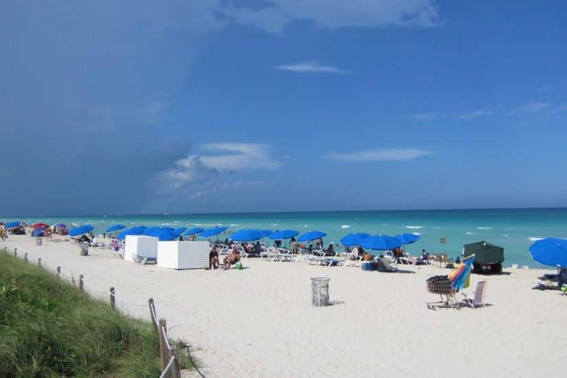 South Beach Miami Florida HD Wallpaper of Beach - hdwallpaper2013.com