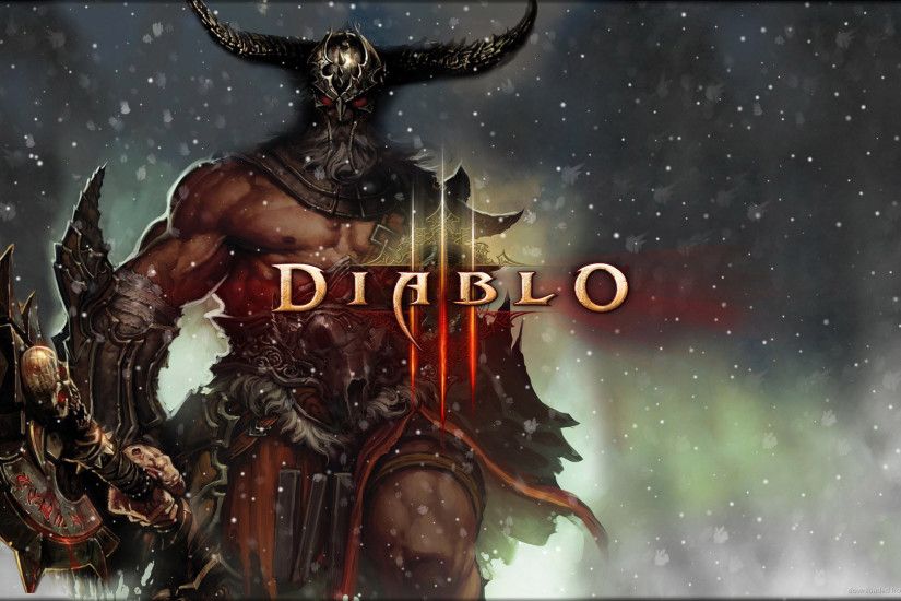 Diablo 3 Snow Barbarian picture