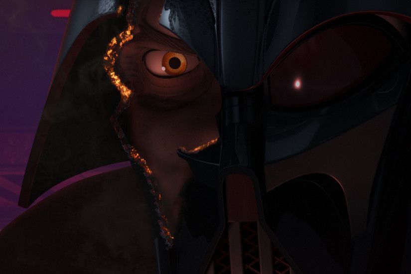 Darth Vader from the latest Rebels episode ...