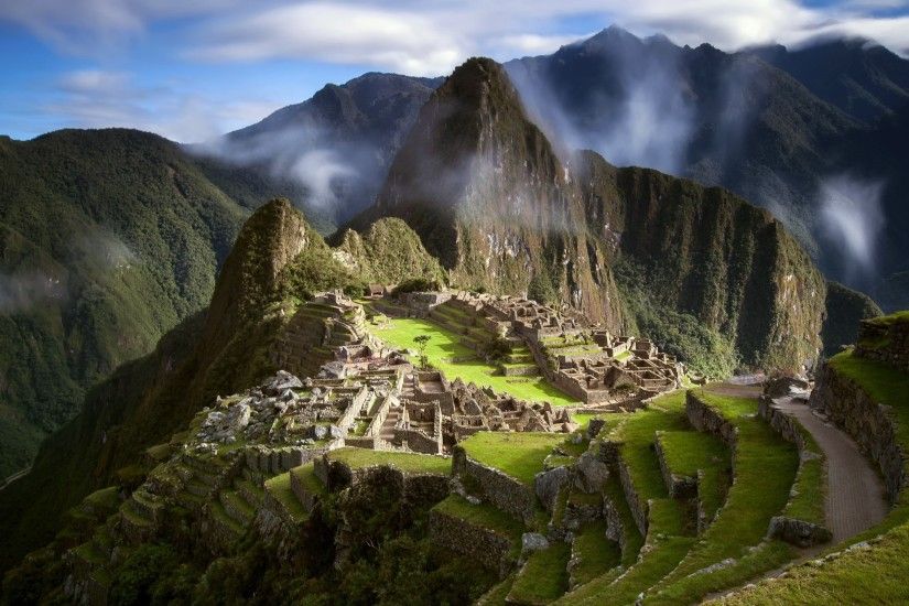 Machu Picchu, Mountains, Landscape, Peru, South America