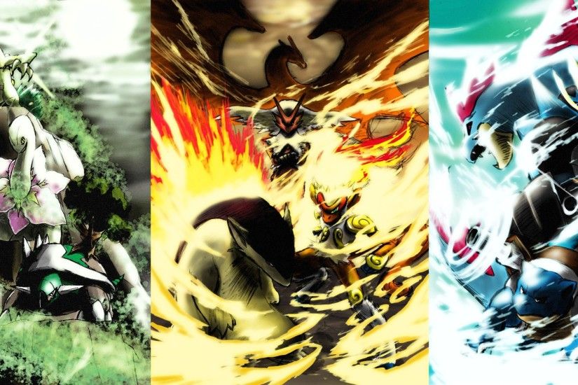 Pokemon, Venusaur, Blastoise, Charizard, Infernape - Free Wallpaper /  WallpaperJam.com
