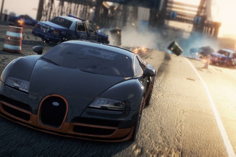 need for speed most wanted 2012 bugatti veyron super sport widescreen hd  wallpaper