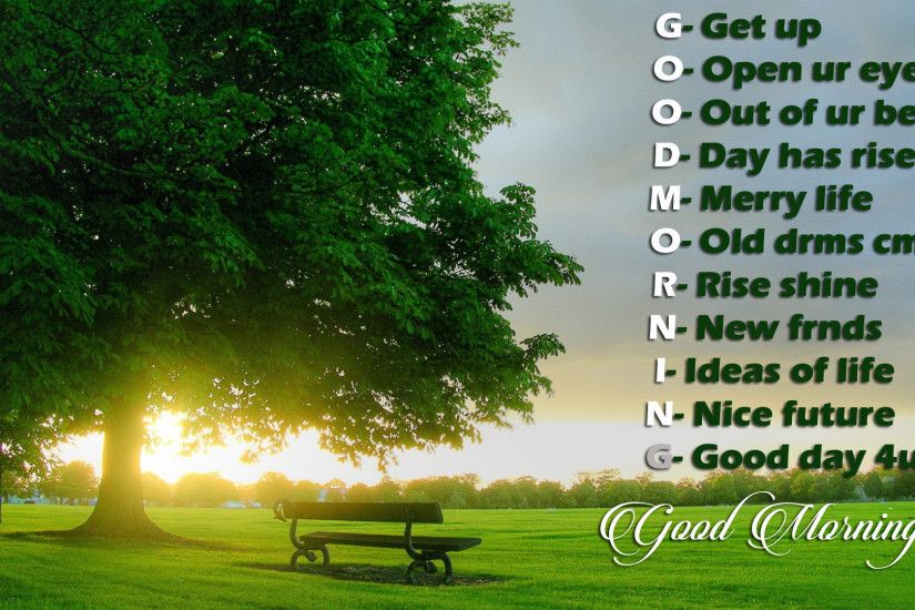 Awesome Good Morning Wishes Images Free