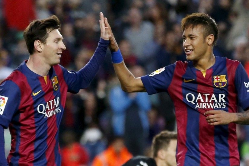 Barcelona Lionel Messi E Neymar. Wallpaper ...