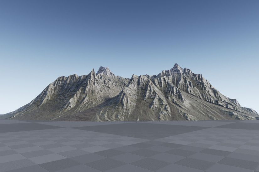 Background Mountains by Manufactura K4 in Environments - UE4 Marketplace