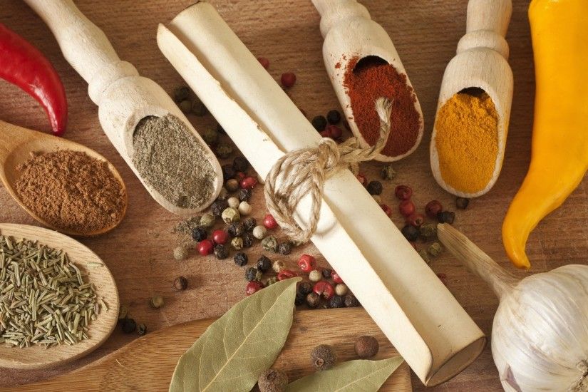 free desktop backgrounds for herbs and spices