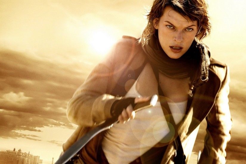Movie - Resident Evil: Extinction Milla Jovovich Alice (Resident Evil)  Wallpaper