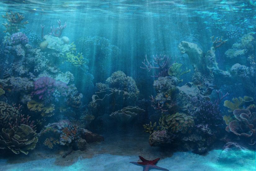 Aquarium Blue Background. Source