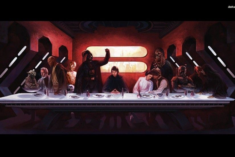 Star Wars Last Supper wallpaper - Artistic wallpapers - #