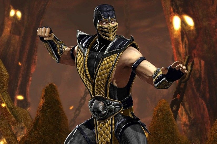 Download Scorpion In Mortal Kombat HD Wallpaper (4070) Full Size .