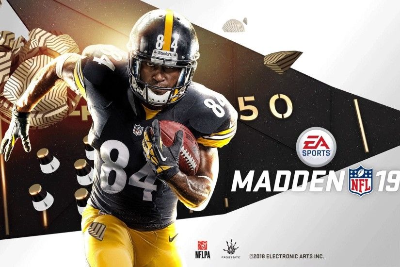 GAMEPLAYMadden 19 Official Cover and Look [Antonio Brown] ...