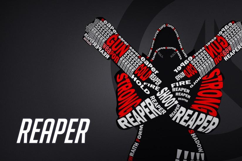 Overwatch Reaper wallpaper by Atroxcze