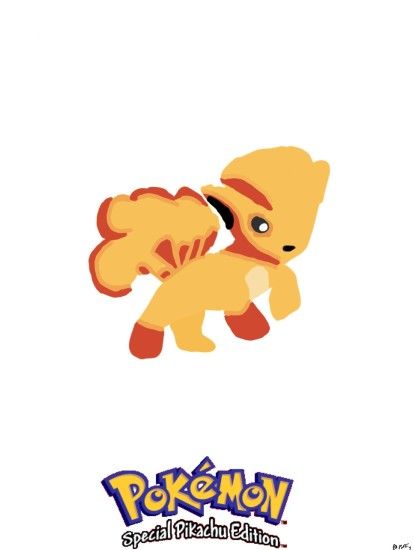 ... Vulpix Pokemon yellow poster / wallpaper by Puffycheeses