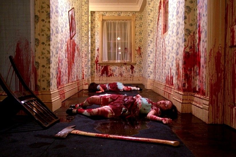 THE SHINING horror thriller dark movie film classic blood macabre murder  wallpaper