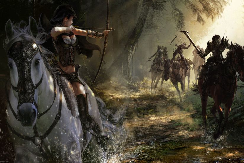 Elves World Of Warcraft Lady Sylvanas Chenbo Wallpaper - WallDevil