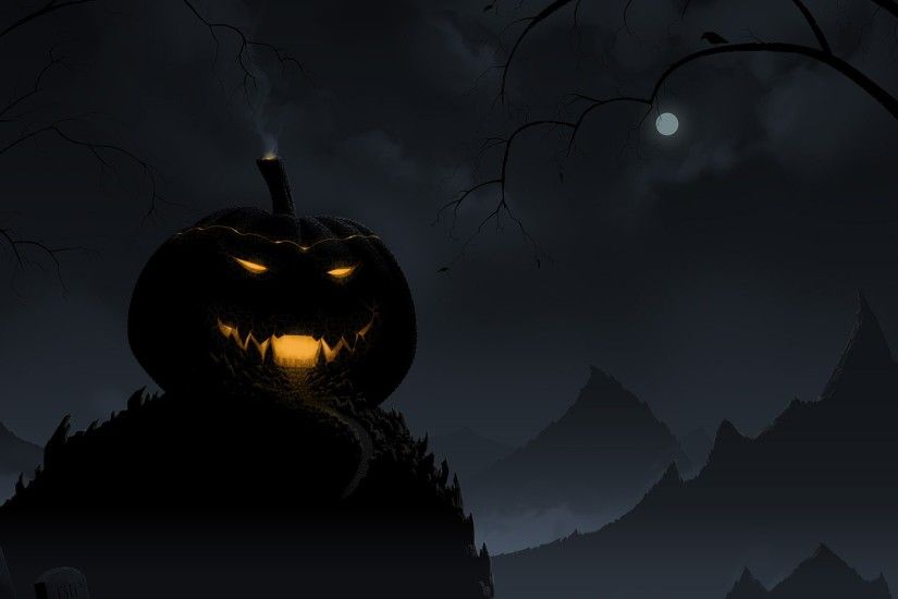 Holiday - Halloween Horror Creepy Spooky Scary Pumpkin Wallpaper