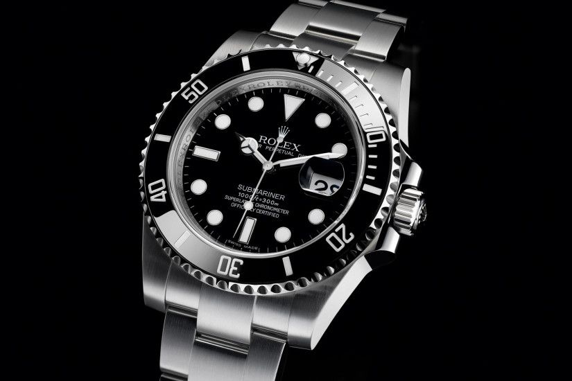Preview wallpaper rolex, submariner 116610, watches, classic, quality,  brand 1920x1080