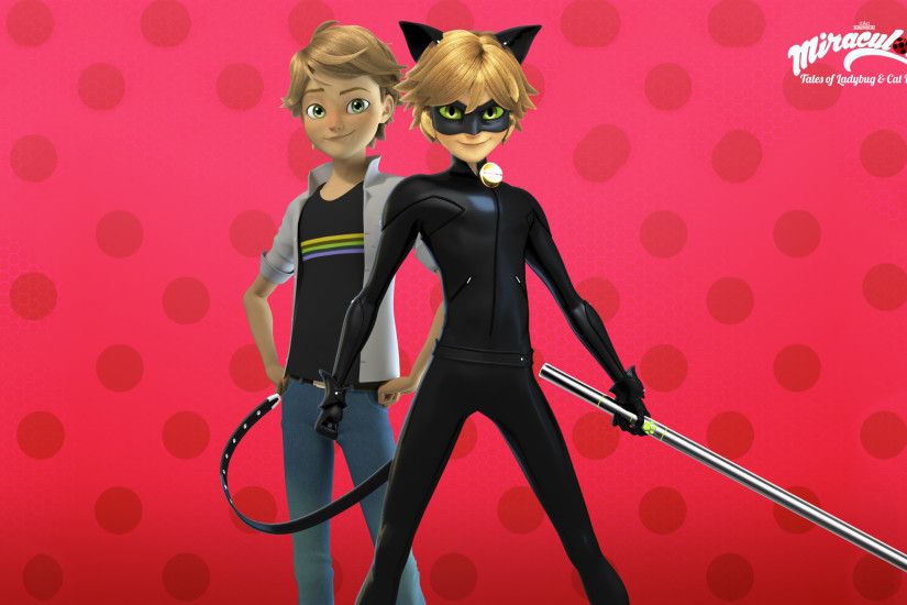 Miraculous Ladybug HD wallpaper Chat Noir and Adrian