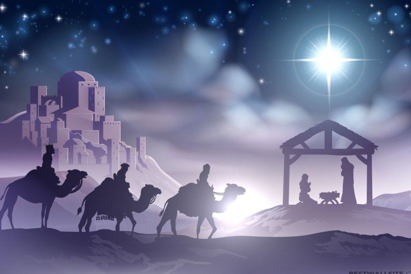 Christmas Eve Nativity Scene