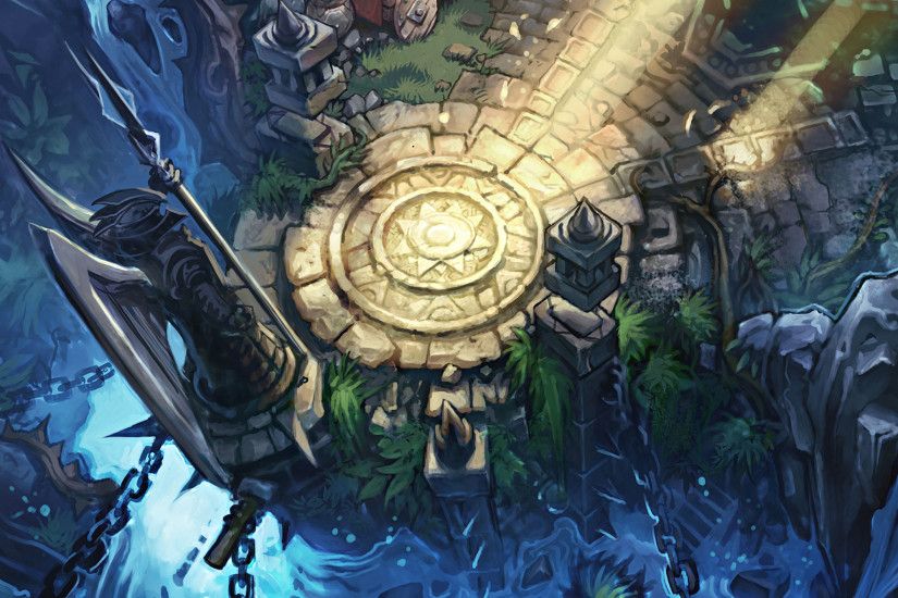 Summoners Rift Blue Base Concept Art (8) League of Legends Artwork Wallpaper  lol