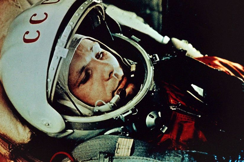 In 1961, the first man in space was a Russian named Yuri Gagarin.