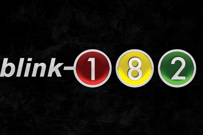 Preview wallpaper blink-182, letters, figures, colors, traffic light  1920x1080