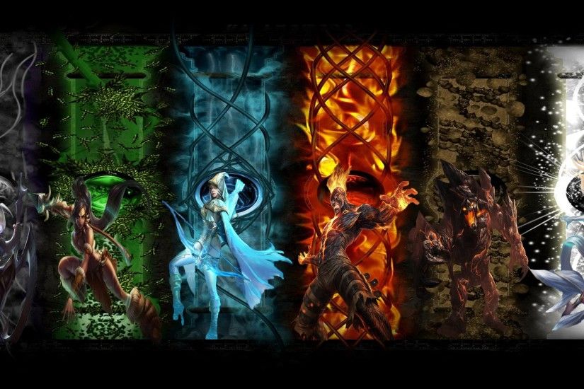 League Of Legends, Janna, Brand Lol, Ashe, Nidalee, Diana, Heroes, Malphite  Wallpapers HD / Desktop and Mobile Backgrounds