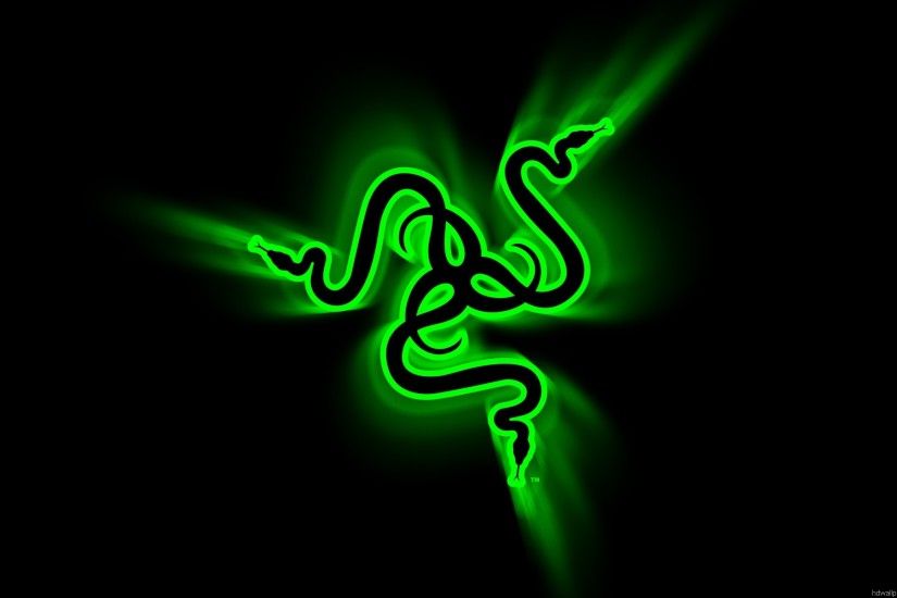 Backgrounds Black with green snakes wallpaper