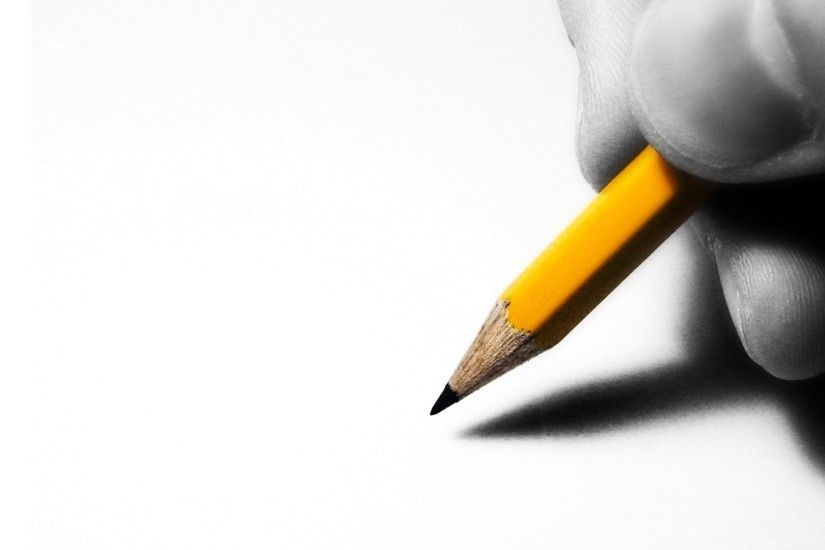 Fingers pencils write wallpaper