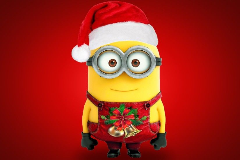Despicable Me, Christmas, Minions, Red Background Wallpapers HD / Desktop  and Mobile Backgrounds