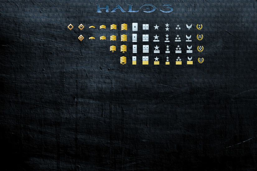 Halo 3 Ranks Background, FULL Version