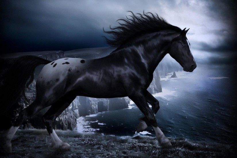 wallpaper.wiki-HD-Black-Horse-Wallpapers-PIC-WPE005557