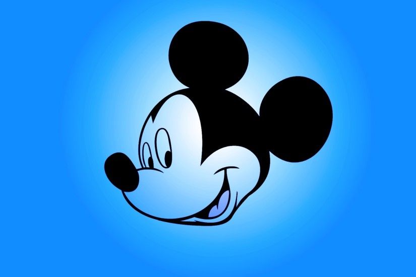 mickey mouse blue wallpaper