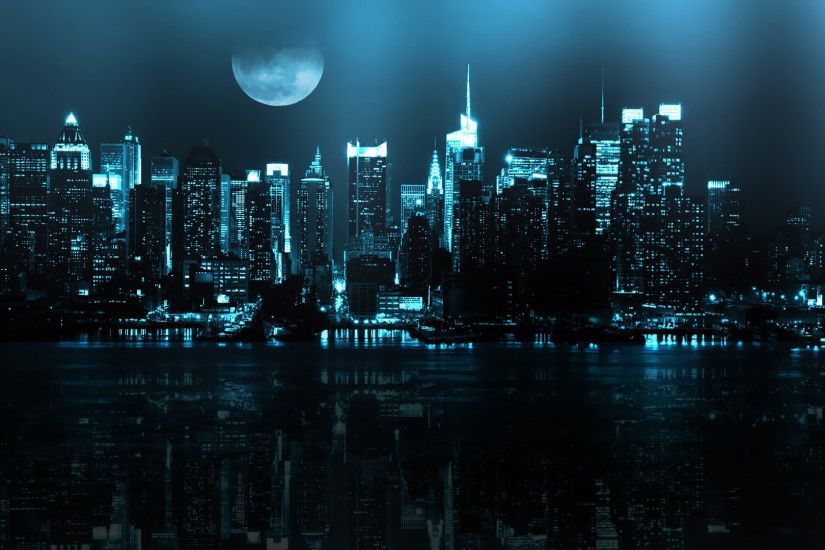 4464-new-york-city-1920x1080-world-wallpaper.jpg (1920Ã1080) | Night With  Moolight | Pinterest