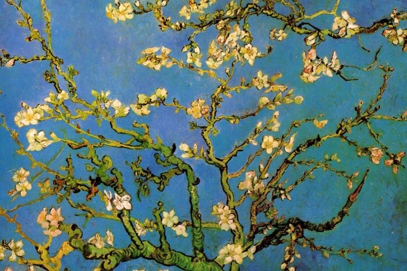 Almond Tree Van Gogh Wallpaper