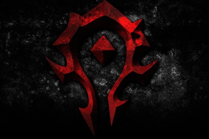 Warcraft Horde Logo Symbol Wallpaper ...
