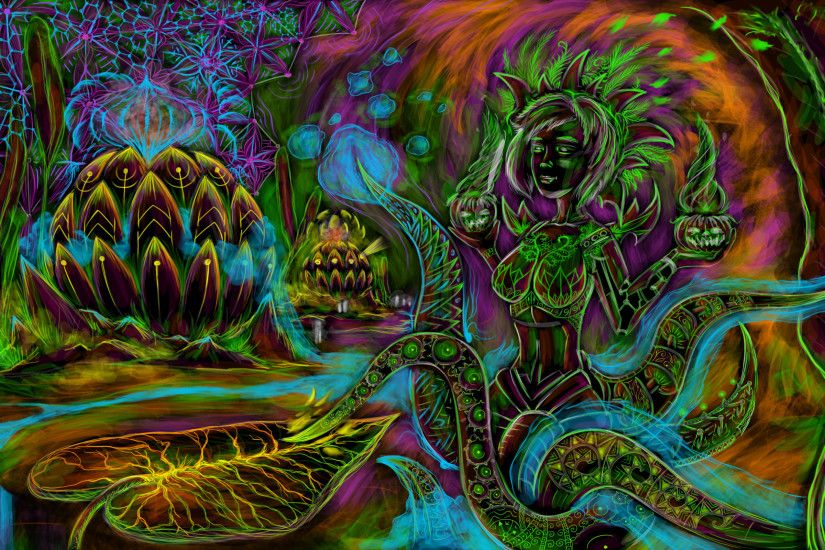 Trippy Mushroom Wallpaper HD #7a4uw ~ Wallove