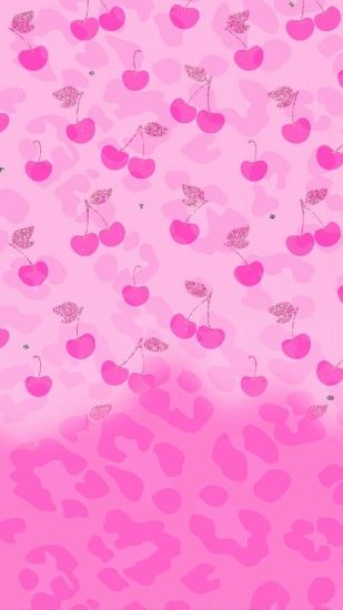 Iphone Backgrounds, Wallpaper Backgrounds, Iphone Wallpapers, Hello Kitty  Wallpaper, Pink Walls, Animal Prints, Cherries, Cute Backgrounds, Wallpapers