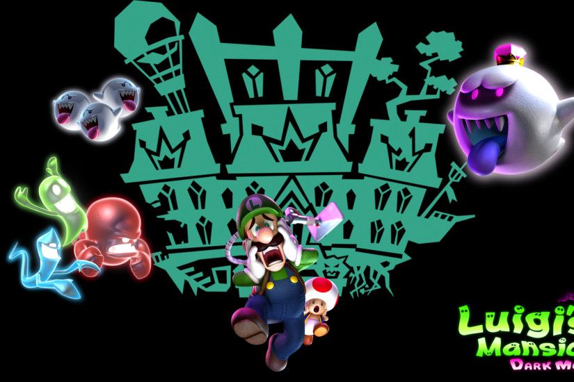 Luigi's Mansion Dark Moon Wallpaper by zupertompa Luigi's Mansion Dark Moon  Wallpaper by zupertompa