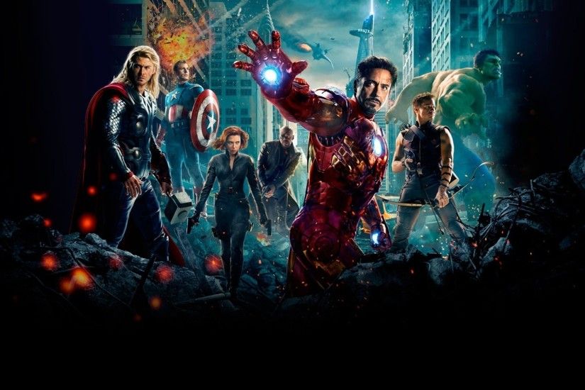 movies, The Avengers, Thor, Iron Man, Nick Fury, Captain America,