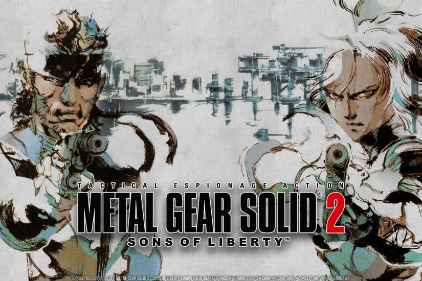 1920x1080 Wallpaper metal gear solid 2 sons of liberty, metal gear solid,  stealth-