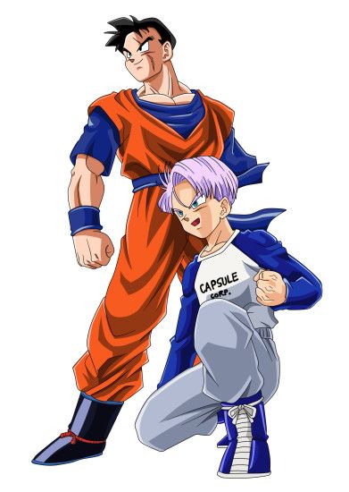 Future Gohan and Trunks Color by BoScha196 on DeviantArt - Visit now for 3D  Dragon Ball