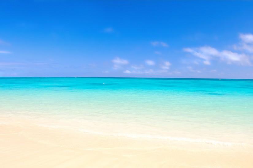 Blue-Sky-Sea-Beach-Hd-Desktop-Wallpaper - Whitsand Bay