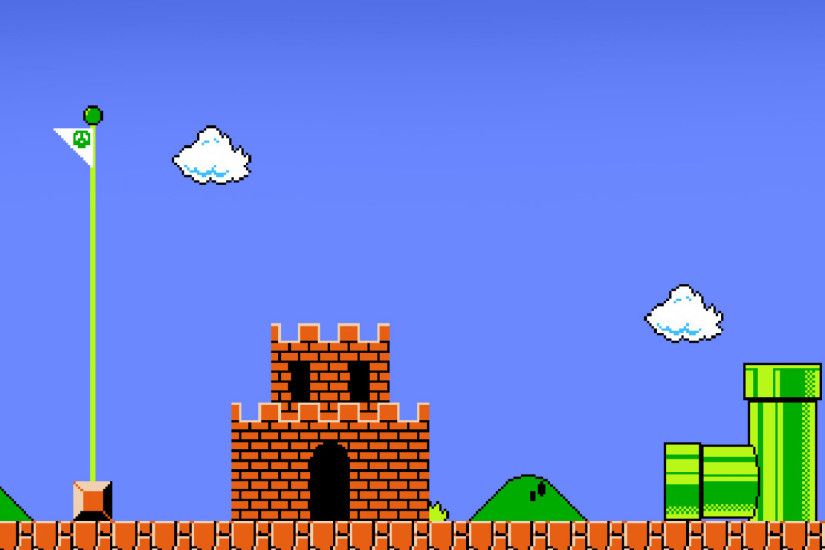 Super Mario Castle wallpaper