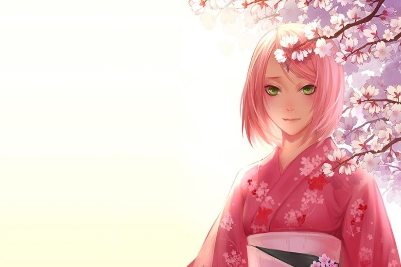 Anime girl Sakura Haruno wallpapers and images .