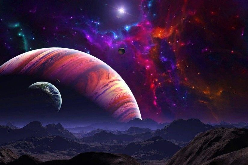 Purple Space Wallpaper 1920X1080 Pictures 5 HD Wallpapers | lzamgs.