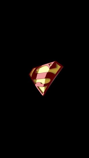 Superman Logo Mobile HD Wallpaper