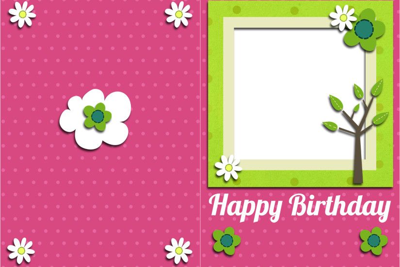 Printable Birthday Cards Pink And Green Background Completing Simple And  Elegant Stunning Adding By Beautiful Design ...