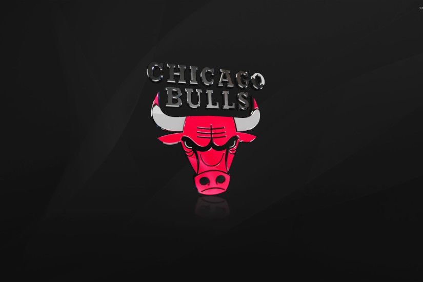Shiny Chicago Bulls logo wallpaper 2560x1600 jpg